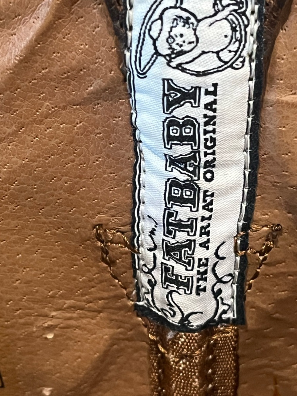 Ariat Brown and Cream Western Heeled Cowboy Boots - Picture 7 of 8